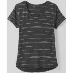 Prana Foundation Short Sleeve V-Neck Top Women's