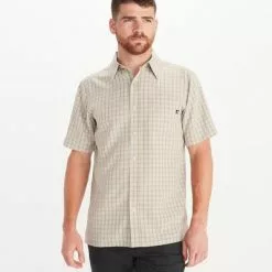 Marmot Eldridge Short-Sleeve Button Up Shirt Men's -Hot Sale Clothing Store 90249 SANDBAR m
