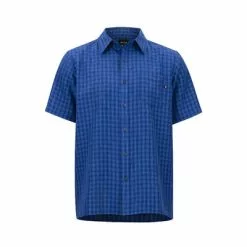 Marmot Eldridge Short-Sleeve Button Up Shirt Men's -Hot Sale Clothing Store 90249 SURF m
