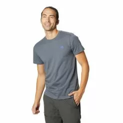 Mountain Hardwear Logo Short-Sleeve T-Shirt Men's -Hot Sale Clothing Store 90361 GRAPHITE m