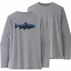 Patagonia Long-Sleeve Capilene Cool Daily Fish Graphic Shirt Men's