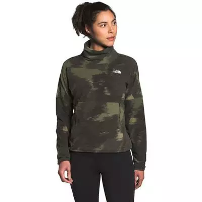 The North Face TKA Glacier Funnel-Neck Pullover Fleece Top Women's 1 The North Face TKA Glacier Funnel-Neck Pullover Fleece Top Women's
