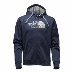 The North Face Surgent Half Dome Full Zip Hoodie Men's -Hot Sale Clothing Store 91468 COSMIC BLUEMID GREY m
