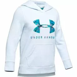 Under Armour Rival Print Fill Logo Hoodie Girls' 6 Under Armour Rival Print Fill Logo Hoodie Girls' -Hot Sale Clothing Store 91512 MNSTNBLUBRTHTKNGBLU m