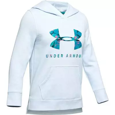 Under Armour Rival Print Fill Logo Hoodie Girls' 3 Under Armour Rival Print Fill Logo Hoodie Girls' - Image 3