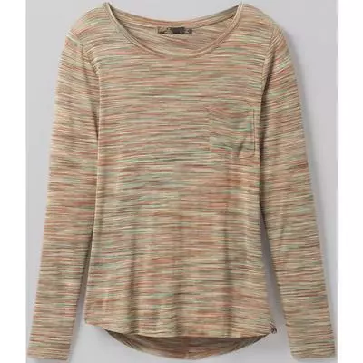 Prana Foundation Long Sleeve Crew Neck Top Women's 5 Prana Foundation Long Sleeve Crew Neck Top Women's - Image 5