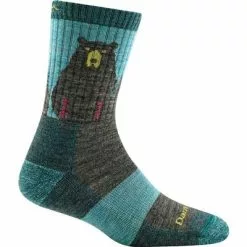 Darn Tough Vermont Bear Town Micro Crew Lightweight Cushion Socks Women's