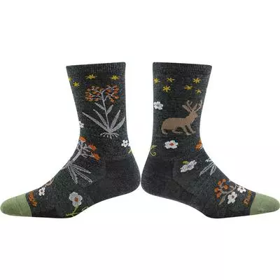 Darn Tough Vermont Folktale Crew Lightweight Socks Women's 1 Darn Tough Vermont Folktale Crew Lightweight Socks Women's