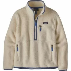 Patagonia Retro Pile Marsupial Fleece Pullover Women's -Hot Sale Clothing Store 93048 NATURAL m