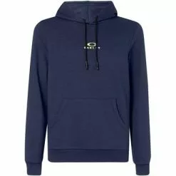 Oakley Hoodie New Bark Men's -Hot Sale Clothing Store 93518 FOGGY BLUE m