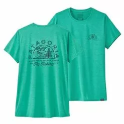 Patagonia Long Sleeve Capilene Cool Daily Graphic Shirt Women's -Hot Sale Clothing Store 95006 BSLOGOTGRLILY OR XD m