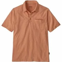 Patagonia Organic Cotton Lightweight Polo Men's -Hot Sale Clothing Store 95008 TOASTED PEACH m
