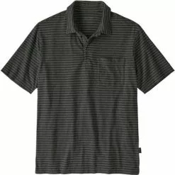 Patagonia Organic Cotton Lightweight Polo Men's -Hot Sale Clothing Store 95008 WAVY DOBBYFORGE GRY m
