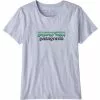 Patagonia Pastel P-6 Logo Organic Crew T-Shirt Women's