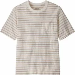 Patagonia Organic Cotton Midweight Pocket Tee Men's -Hot Sale Clothing Store 95165 CORDELETTEBIRCH WHT m