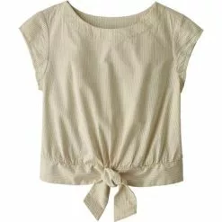 Patagonia Organic Cotton Seersucker Top Women's -Hot Sale Clothing Store 95171 WILLOWPUMICE m