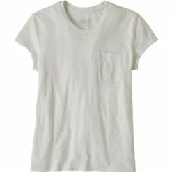 Patagonia Mainstay Tee Women's -Hot Sale Clothing Store 95173 WHITE m