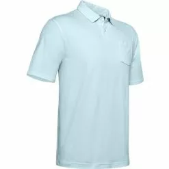 Under Armour Charged Cotton Scramble Polo Shirt Men's -Hot Sale Clothing Store 95558 RIFT BLUERIFT BLUE m