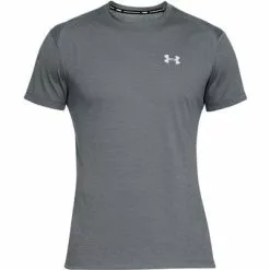 Under Armour Streaker 2.0 Short Sleeve Crew T-Shirt Men's -Hot Sale Clothing Store 95560 PITCH GRP GRRFLCTV m