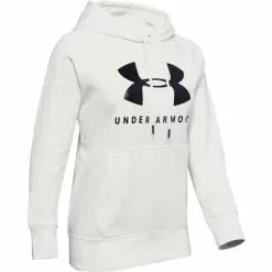 Under Armour Rival Fleece Sportstyle Graphic Hoodie Women's 5 Under Armour Rival Fleece Sportstyle Graphic Hoodie Women's -Hot Sale Clothing Store 95589 ONYX WHITEBLACK m