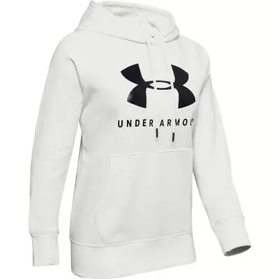 Under Armour Rival Fleece Sportstyle Graphic Hoodie Women's 3 Under Armour Rival Fleece Sportstyle Graphic Hoodie Women's - Image 3