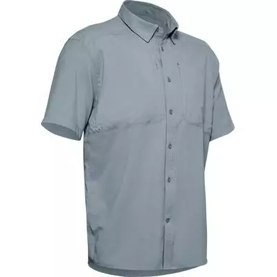 Under Armour Tide Chaser 2.0 Short Sleeve Button Down Shirt Men's 2 Under Armour Tide Chaser 2.0 Short Sleeve Button Down Shirt Men's - Image 2