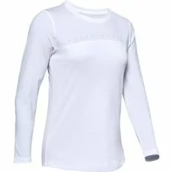 Under Armour Iso-Chill Shore Break Long Sleeve Crew T-Shirt Women's -Hot Sale Clothing Store 95599 WHITEHALO GRAY m