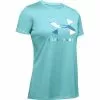 Under Armour Big Logo Tech Graphic Short Sleeve Crew T-Shirt Girls'
