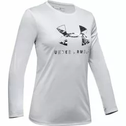 Under Armour Big Logo Tech Graphic Long Sleeve T-Shirt Girls'