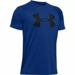 Under Armour Tech Big Logo Short Sleeve Crew T-Shirt Boys' -Hot Sale Clothing Store 95623 ROYALBLACK m