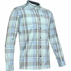 Under Armour Tide Chaser 2.0 Plaid Long Sleeve Button Down Shirt Men's