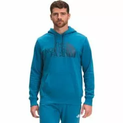 The North Face Half Dome Pullover Hoodie Men's -Hot Sale Clothing Store 96624 BANFF BLUE m