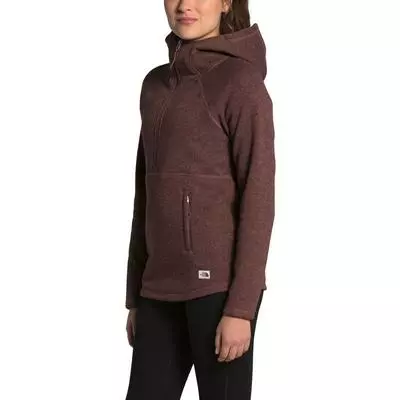 The North Face Crescent Hooded Pullover Fleece Top Women's 2 The North Face Crescent Hooded Pullover Fleece Top Women's - Image 2