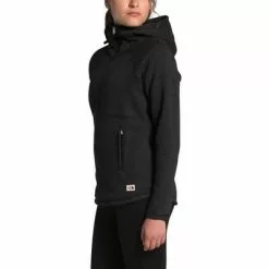 The North Face Crescent Hooded Pullover Fleece Top Women's 5 The North Face Crescent Hooded Pullover Fleece Top Women's -Hot Sale Clothing Store 96707 TNF BLACK HTHR m