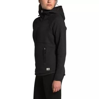 The North Face Crescent Hooded Pullover Fleece Top Women's 3 The North Face Crescent Hooded Pullover Fleece Top Women's - Image 3