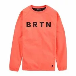 Burton Crown Weatherproof Pullover Crew Men's -Hot Sale Clothing Store 96764 TETRA ORANGE m