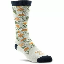 Farm To Feet York Lightweight Cushion Crew Socks Women's -Hot Sale Clothing Store 96774 NATURAL m