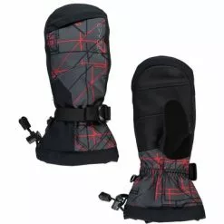 Spyder Finn Mitts Boys' 5 Spyder Finn Mitts Boys' -Hot Sale Clothing Store 98114 NETWORK PRINT m