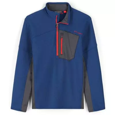 Spyder Bandit Hybrid Half Zip Fleece Jacket Men's 2 Spyder Bandit Hybrid Half Zip Fleece Jacket Men's - Image 2