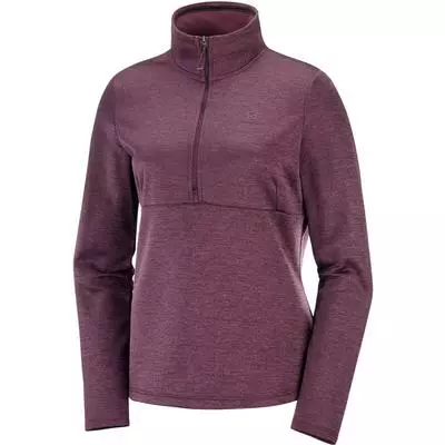 Salomon Transition Half Zip Mid Layer Women's 2 Salomon Transition Half Zip Mid Layer Women's - Image 2