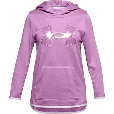 Under Armour Armour Fleece Glitter Logo Hoodie Girls' 3 Under Armour Armour Fleece Glitter Logo Hoodie Girls' - Image 3