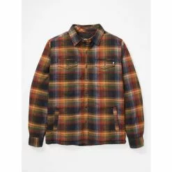 Marmot Ridgefield Heavyweight Flannel Long-Sleeve Shirt Men's 5 Marmot Ridgefield Heavyweight Flannel Long-Sleeve Shirt Men's -Hot Sale Clothing Store 99956 TRUE BLACK m